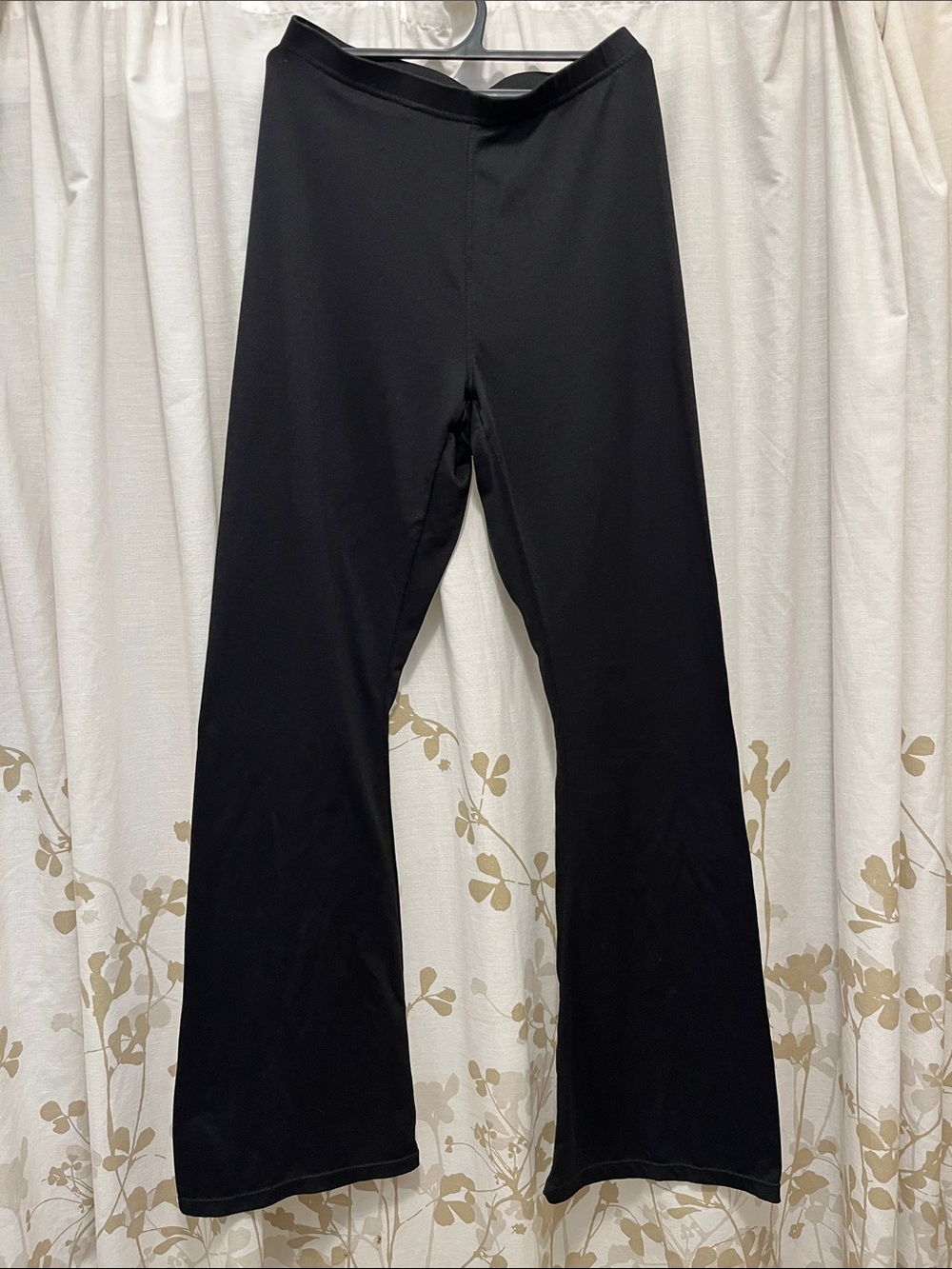 Black Bell Bottom Tights
